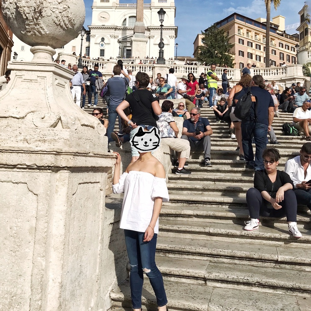 Maje White Off-Shoulder Top (size 1)